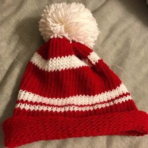 Hand made knit beanie